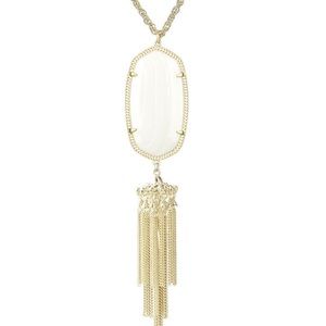 Rayne Necklace white petal never worn